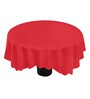 Red Cotton (40 Inch) 2 Seater Table Cloth