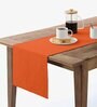 Orange (13 x 71 Inches) Cotton (Set of 7) Table Linen Set