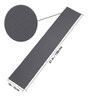 Grey Cotton  Solid 8 Seater Table Linen Set