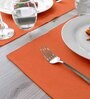 Orange Cotton (Set of 6) Placemats