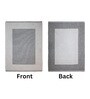 Lushomes Table Mat, dining table mat, kitchen mat, table mats set of 6, dining table accessories for home, Grey placemats, Ribbed Food Mat, mats for kitchen (13x19 Inch, 33x48 Cms, Pack of 6)