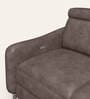 Luster Leatherette L Shape Motoized Recliner In Granite Colour