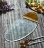 Luster Medium Clear Glass Serving Platter (1 Piece)
