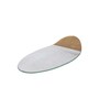 Luster Small Clear Glass Serving Platter (1 Piece)