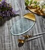 Luster Small Clear Glass Serving Platter (1 Piece)