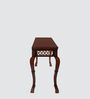 Lustrous Solid Wood Console Table in Brown Colour