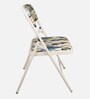 Lux Metal Folding Chair in White Colour