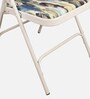 Lux Metal Folding Chair in White Colour