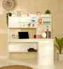 Luxari Study Table in White Colour