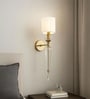 Luxe Crystal Glass Wall Sconce