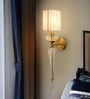 Luxe Crystal Glass Wall Sconce