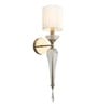 Luxe Crystal Glass Wall Sconce