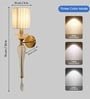 Luxe Crystal Glass Wall Sconce