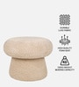 Luxe Kids Pouffe Stool In Sand Beige Colour Luxe Kids Pouffe Stool In Sand Beige Colour