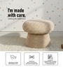 Luxe Kids Pouffe Stool In Sand Beige Colour Luxe Kids Pouffe Stool In Sand Beige Colour