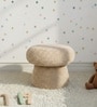 Luxe Kids Pouffe Stool In Sand Beige Colour Luxe Kids Pouffe Stool In Sand Beige Colour