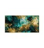 Luxe Fusion Glass Finish Horizontal Wall Art