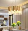 Luxe Gold Crystal Chandelier