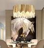 Luxe Gold Crystal Chandelier