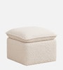 Luxe Lift Ottoman In Ivory Colour