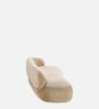Luxe Lounge Boucle 3 Seater Sofa In Beige Colour