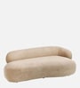 Luxe Lounge Boucle 3 Seater Sofa In Beige Colour