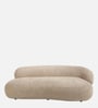 Luxe Lounge Boucle 3 Seater Sofa In Beige Colour