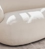 Luxe Lounge Boucle 3 Seater Sofa In White Colour