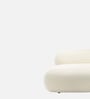 Luxe Lounge Boucle 3 Seater Sofa In White Colour