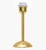 Luxe Round Gold Table Lamp with Mother's Embrace Shade