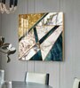 Luxe Serenity Glass Finish Square Wall Art