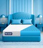 Luxe SmartGrid 8 inch HR Foam Queen Size Mattress with Grid Layer in White Colour