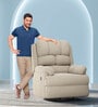 Luxe SmartGRID Motorised 1 Seater Recliner In Beige Colour