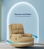 Luxe SmartGRID Motorized 1 Seater Recliner In Beige Colour With Revolving