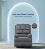Luxe SmartGRID Motorized 1 Seater Recliner In Grey Colour