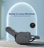 Luxe SmartGRID Motorized 1 Seater Recliner In Grey Colour With Revolving