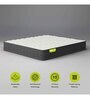 Luxuriate Hybrid 6 inch Pocketed Spring Single Mattress with Zero Partner Disturbance in White Colour