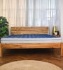 LUXURINO Pillow Top with ISPT TECHNOLOGY Blue 6 Inch Bonnell Spring & PU Foam Single Size Mattress