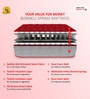 LUXURINO Pillow Top with ISPT TECHNOLOGY Red 8 Inch Bonnell Spring & PU Foam King Size Mattress