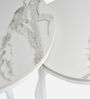 Lustle  Metal Nesting Coffee TableIn White Colour