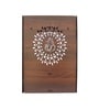 Luxurious Wood Temple for Home with Spacious Shelf & Inbuilt Focus Lights