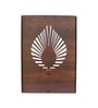 Luxurious Wooden Temple for Home with Spacious Shelf & Inbuilt Focus Lights