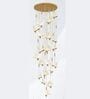 Luxury 22 Hanging Butterfly Chandelier IN BUILT LED TRIO COLOUR- (Height : 300 CM, DIAMETER : 60 CM)