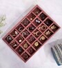 Pink Luxury 24 Grids Jewellery Tray