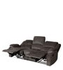 Luxury Fabric Manual Recliner Set in Coffee Brown Colour