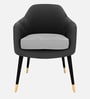 Luxury Accent Lounge Chair In Dark Grey Colour Luxury Accent Lounge Chair In Dark Grey Colour