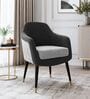 Luxury Accent Lounge Chair In Dark Grey Colour Luxury Accent Lounge Chair In Dark Grey Colour