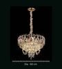 Luxury Crystal Chandelier with Gold Finish