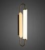 Luxury Crystal Lotus LED Wall Light   Gold Finish