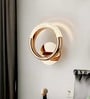 Luxury Crystal Ring Wall Light